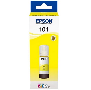 Cartus cerneala Epson 101 ECOTANK, yellow, capacitate 70ml, pentru L6170, L4160, L4150, L6190